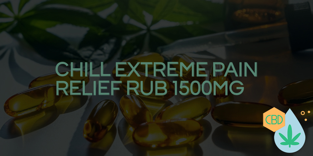 chill extreme pain relief rub 1500mg