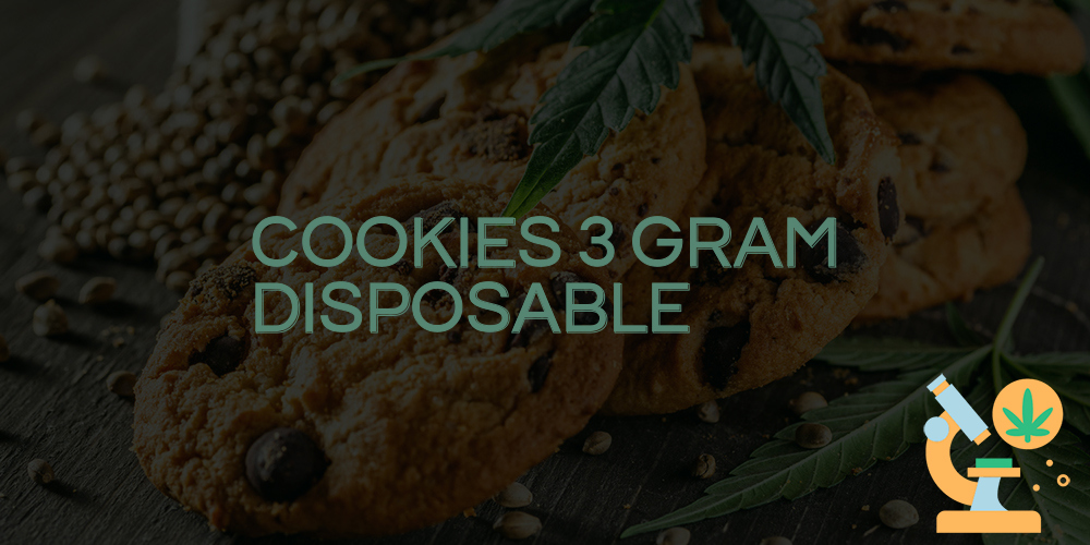 cookies 3 gram disposable